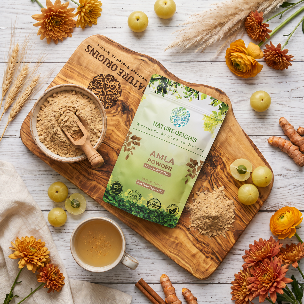 Amla Powder - Natural Immune Booster & Skin Rejuvenation