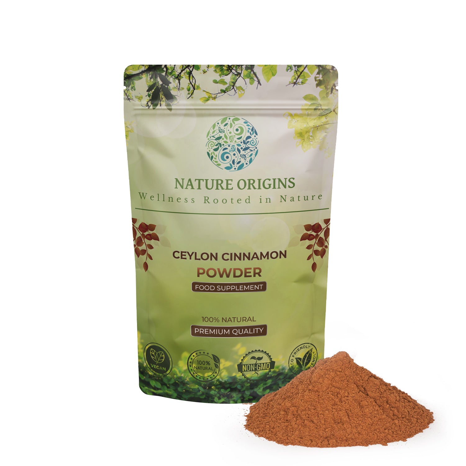 Ceylon Cinnamon Powder - Delicate Spice for Heart Health & Metabolism Boost