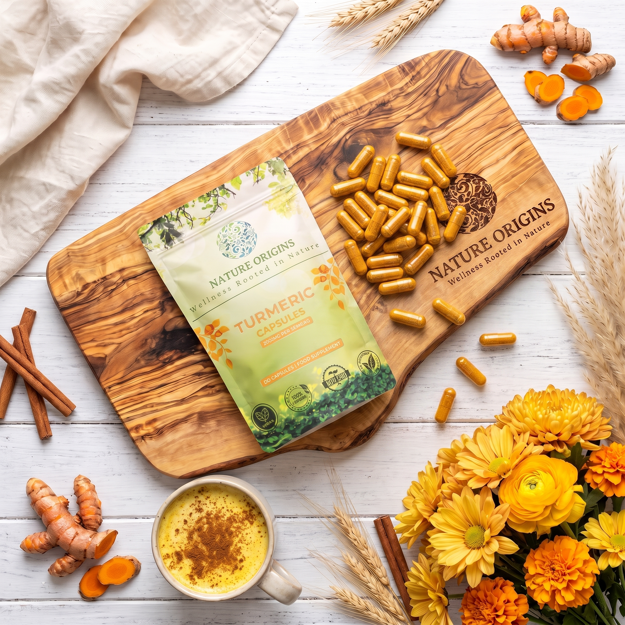 Turmeric Powder - Superfood for Joint Health & Immune Support