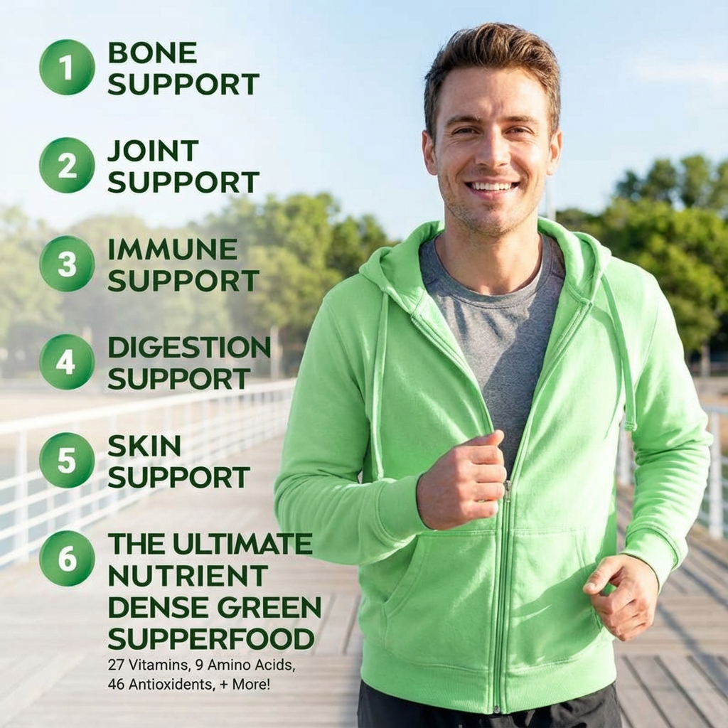 Moringa Capsules - Daily Nutrient Boost for Low Energy & Immunity