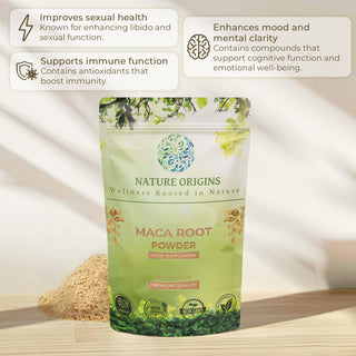 Maca Root Powder - Boost Energy, Hormonal Health & Mental Clarity