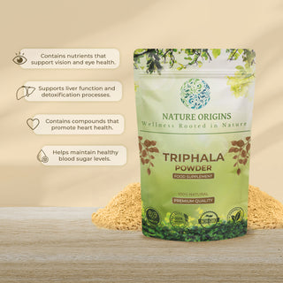 Triphala Powder - Natural Colon Cleanse & Gut Health Booster