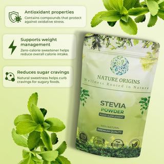 Stevia Powder | Sugar Substitute - Sugar-Free Sweetener for Healthy Living