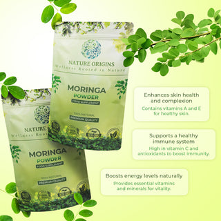 Moringa Powder Superfood - Natures Multi-Vitamin & Energy Booster