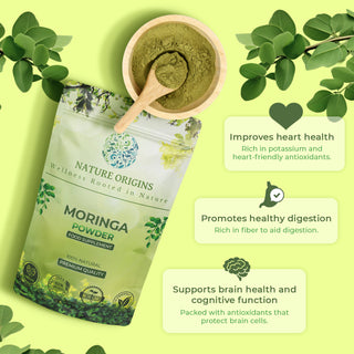 Moringa Powder Superfood - Natures Multi-Vitamin & Energy Booster