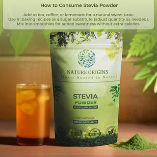 Stevia Powder | Sugar Substitute - Sugar-Free Sweetener for Healthy Living