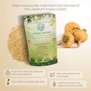 Maca Root Powder - Boost Energy, Hormonal Health & Mental Clarity