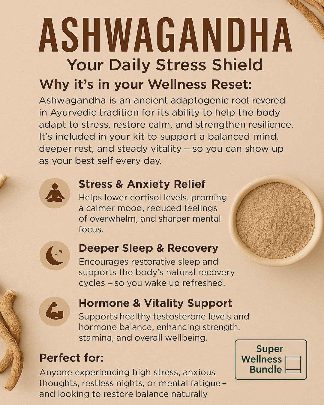 The Superfood Wellness Ritual Kit – 30-Day Natural Reset for Energy, Focus & Calm