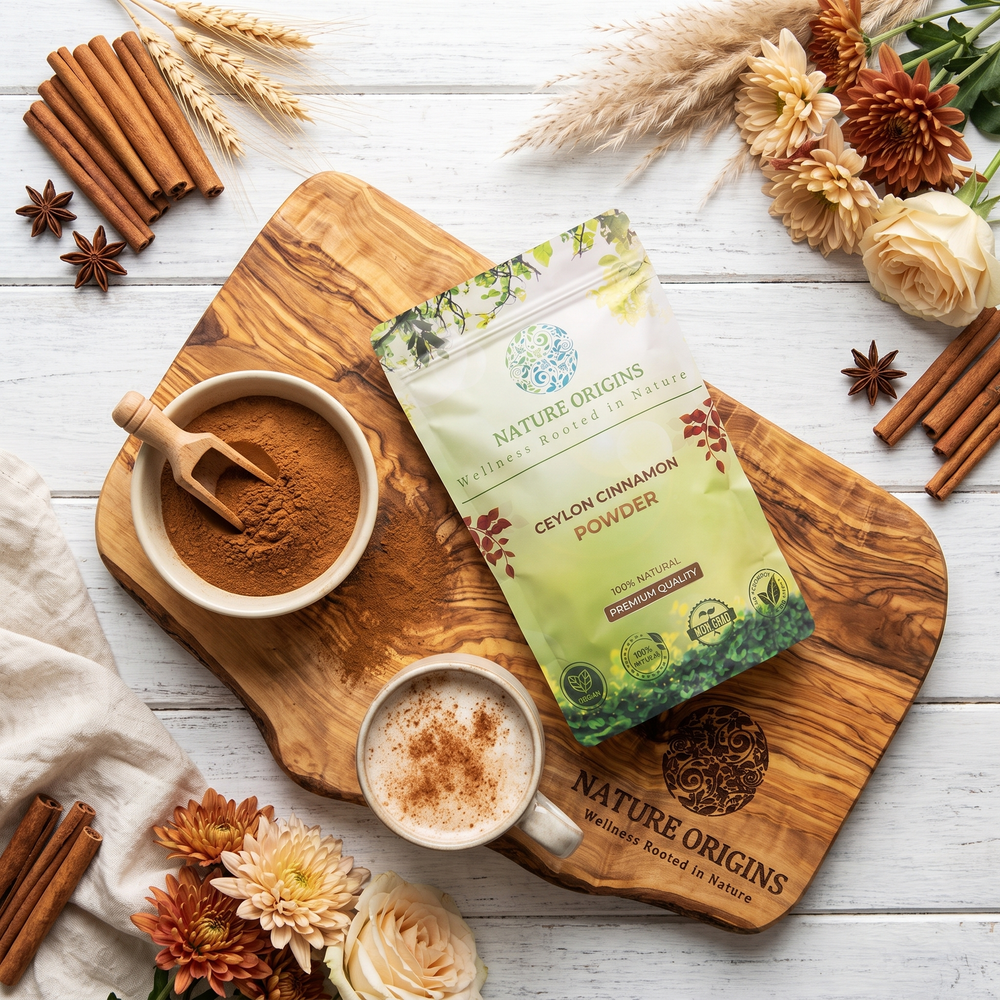 Ceylon Cinnamon Powder -  Delicate Spice for Heart Health & Metabolism Boost